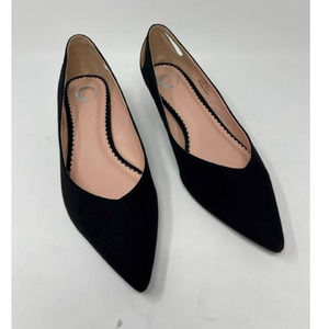 Journee Collection Womens Goldie Kitten Heel Black, 8.5 Womens US